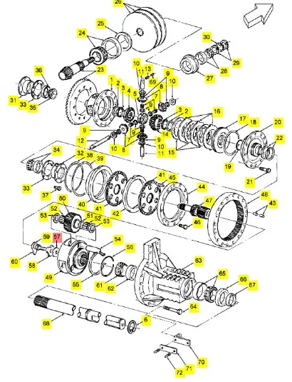 9823437 - шайба регулировочная