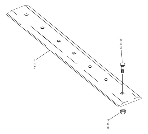 87454487 - Режущая кромка